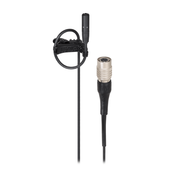 BP898CW SUBMINIATURE CARDIOID CONDENSER LAVALIER MICROPHONE WITH 55" CABLE TERMINATED WITH LOCKING 4-PIN HRS